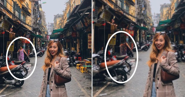 cách xóa người trong ảnh trên iphone