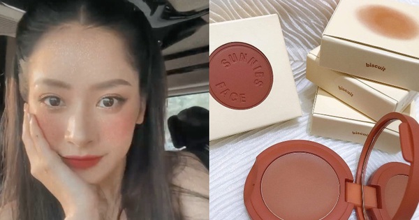 Chi Pu đánh má hồng xinh quá, chị em muốn ''hack'' tuổi thì mua gấp một ''em''