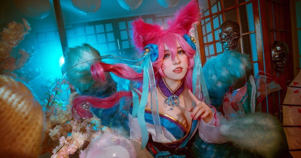 Ngất trên giàn quất với loạt ảnh cosplay Ahri Chiêu Hồn Thiên Hồ do mỹ nhân người Việt hóa thân