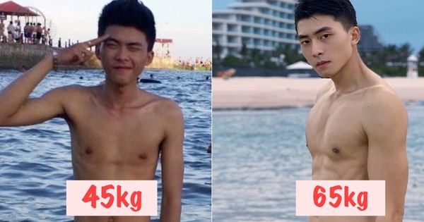 Tình tin đồn một thời của hương giang lột xác từ thanh niên gầy gò thành nam thần 6 múi