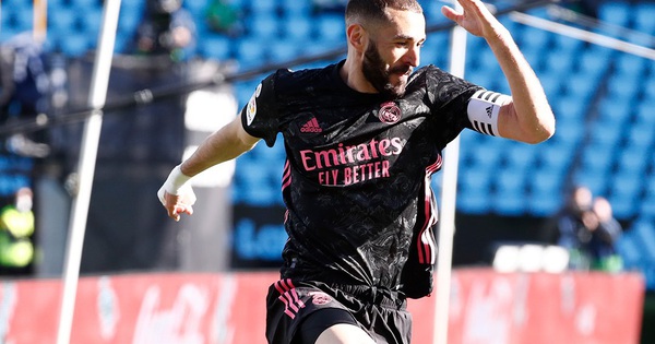 Benzema lập cú đúp, Real Madrid nhọc nhằn tiến sát ngôi đầu La Liga