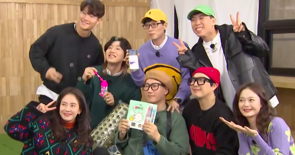 Lại thêm khoảnh khắc xúc động tại running man: “bố già” ji suk jin được các thành viên 