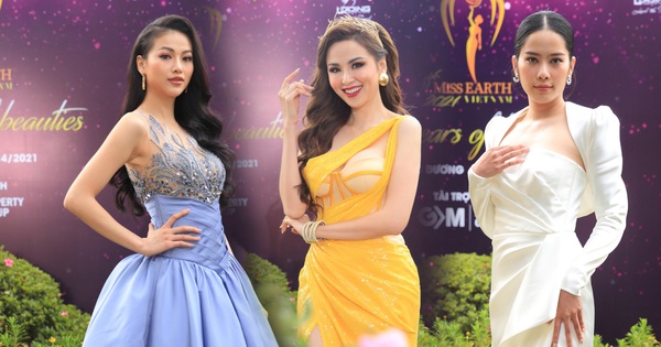 Sự kiện quy tụ đủ 7 mỹ nhân từng "chiến" Miss Earth: Phương Khánh, Diễm Hương khoe ngực đầy, Nam Em say nắng trên thảm đỏ