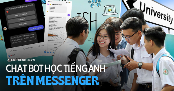 Cách ôn thi tiếng Anh khá hay ho ngay trên Facebook Messenger …