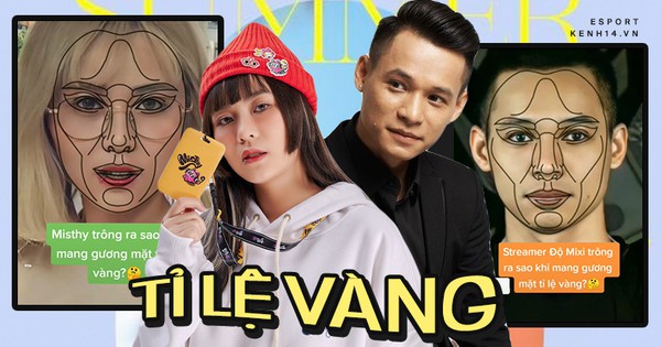 Thử xem các hot streamer Độ Mixi, MisThy... sẽ có nhan sắc như thế nào khi sở hữu khuôn mặt tỉ lệ vàng? - Vimarsana News