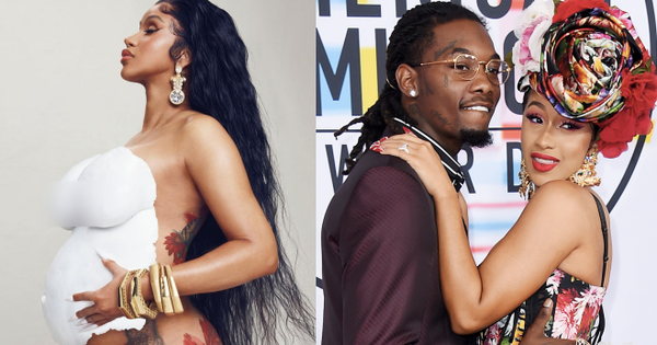 Hot: Cardi B tung ảnh nude 100% khoe bụng bầu gây bão toàn cầu, mang thai lần 2 cho người chồng chuyên ngoại tình - Vimarsana News