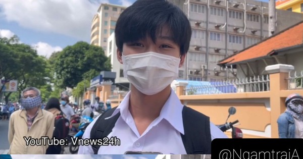 Nam sinh gây bão khi trả lời phỏng vấn sau thi, không chỉ nhan sắc mà điều này cũng rất quyến rũ - Vimarsana News