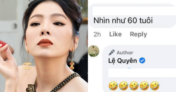 Lệ Quyên bị netizen chê "già như 60 tuổi" lập tức phản ứng - Vimarsana News