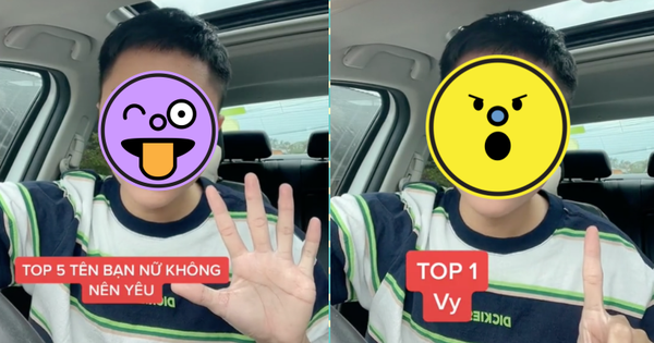Thanh niên lên mạng công bố top 5 cái tên con gái không nên yêu, nói gì mà netizen định "ném đá" bỗng chuyển sang cười tủm tỉm? - Vimarsana News
