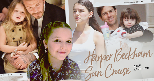 Màn lột xác của 2 ái nữ nhà đôi bạn thân Beckham - Tom Cruise: Suri chân dài gây choáng, thiên thần Harper nay điệu lắm rồi - Vimarsana News