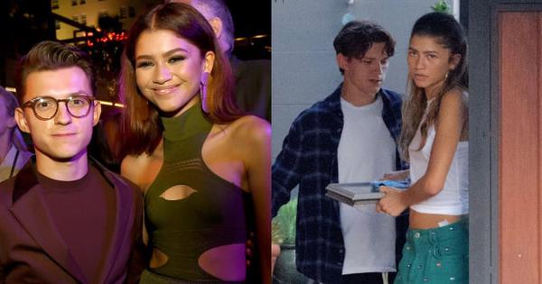 HOT: Cặp đôi "Người nhện" Tom Holland và Zendaya chính thức hẹn hò, lộ ảnh hôn hít cực nóng trong xe - Vimarsana News