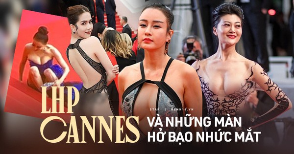Những màn hở "thảm họa" nhất lịch sử Cannes: Dàn mỹ nhân bất chấp phô body 100% lộ thiên, Ngọc Trinh gây sốc cả Vbiz năm 2019 - Vimarsana News