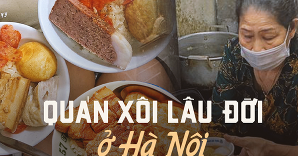 Những quán xôi lâu đời ở Hà Nội cho bữa sáng và bữa xế chiều