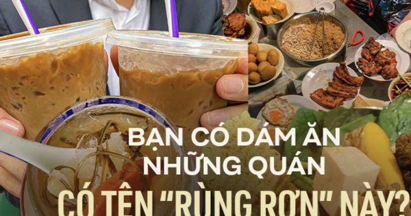 Những quán ăn có tên 