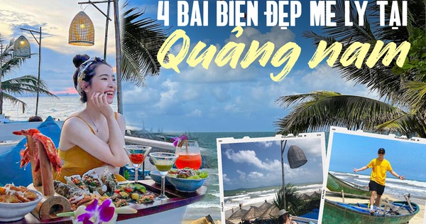 Những bãi biển ở Quảng Nam thu hút cực đông du khách, có 2 nơi lọt danh sách bãi biển hàng đầu châu Á