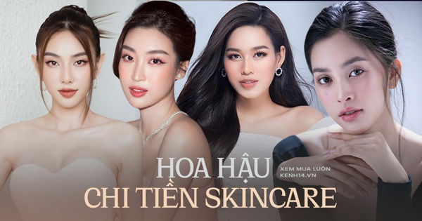 Tieu Vy has a serum of 2 and a half million, Thuy Tien earns 70 billion in 3 months but only uses moisturizer 249k