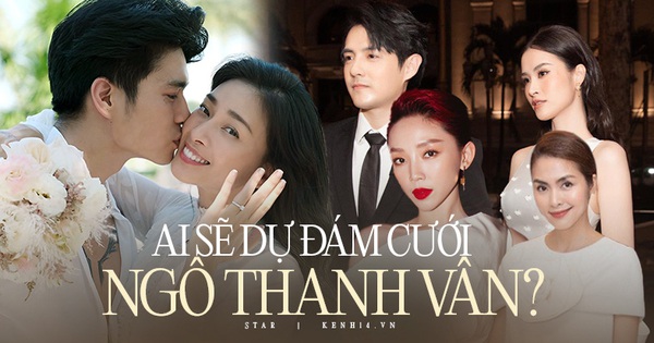 Which popular Vbiz star will land at the wedding of Ngo Thanh Van and Huy Tran?