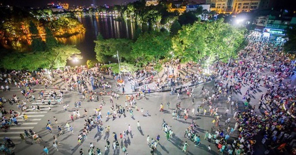 Hoan Kiem Lake pedestrian street (Hanoi) can reopen this weekend