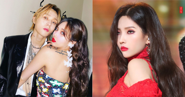 The question Soyeon (G)I-DLE “scorned” Hyuna about being kicked out by the company because she was dating with 1001 sentences from her senior?
