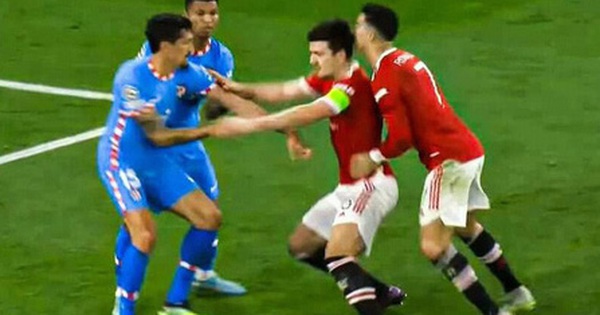 Maguire joked again with the phase “our troops fight our own” with Ronaldo