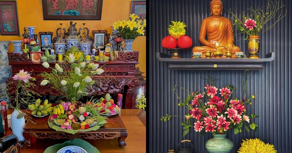 What kind of flowers should be displayed on the altar to attract fortune?  Is the flower arrangement of even or odd numbers correct?