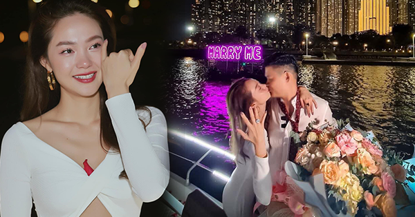 Minh Hang told all about the proposal party on the yacht