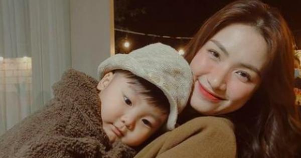 Hoa Minzy’s lovely moment with her son after breaking up with the young master