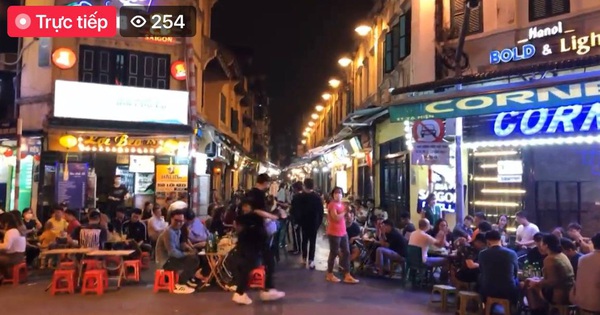 Hanoi on the 2nd night is “released” after 9pm: Lemon tea