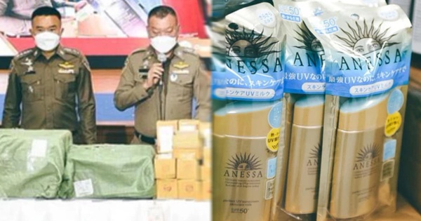 Police again dismantled more fake cosmetics warehouse Kiehl’s, Anessa, Estee Lauder … worth nearly 50 billion, the most fear is that it looks like the real thing to die!