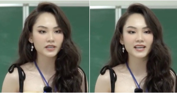 
                                    'In tư' gái đẹp bắn tiếng Anh như gió ở vòng sơ khảo Miss World Vietnam: Hoá ra là 'nữ thần mặt mộc' từng được hâm mộ