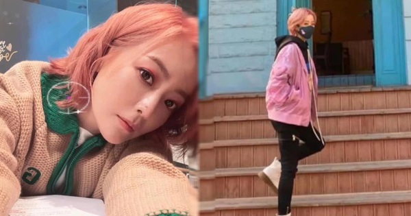 U50 with blue hair and pink hair like a teenager, does beauty surpass Song Hye Kyo?