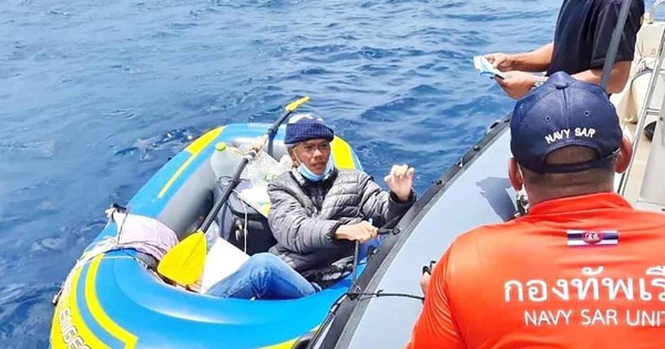 The Vietnamese man was shocked when he rowed alone to India, the purpose of crossing the sea more than 2000km was extremely unbelievable