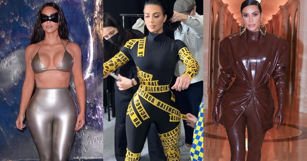 How does Kim Kardashian “pick flowers” when wearing these clothes?