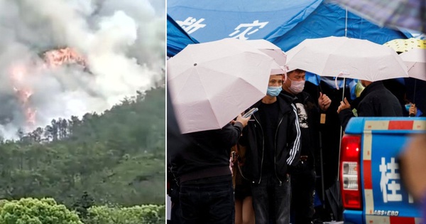 The family of the plane crash victim in China arrived at the scene, choked up in tears, and begged for their loved ones to return in vain.