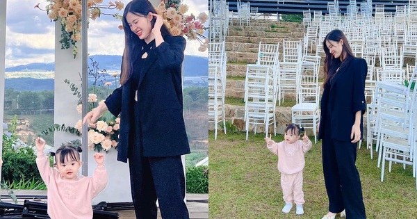 The 1-year-old daughter of the Dong Nhi family has followed her mother to perform, will there be any collaboration on stage tomorrow?