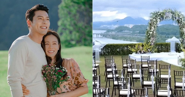 Officially revealed a close-up clip of the 3.1 billion super wedding ceremony of Hyun Bin and Son Ye Jin