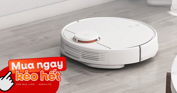 7 models of robot vacuum cleaners are on sale up to 50%, sisters spend from 4 million to have an effective house cleaning assistant!