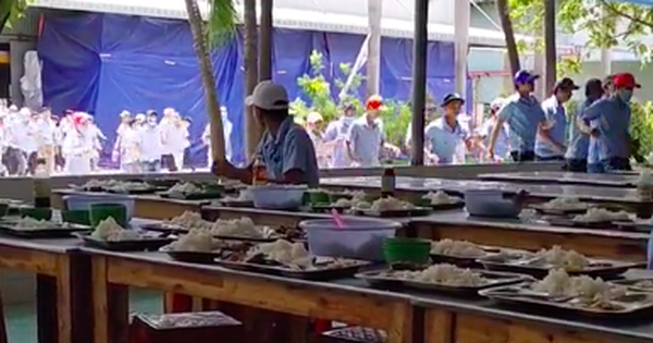 Surprised at the scene of the “race” for lunch of factory workers, people in the profession affirm that only those who go to work will understand