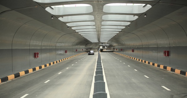 Da Nang inaugurated a 3-storey intersection with more than 720 billion VND with a very unique “open-air” tunnel