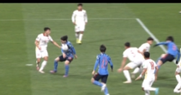 VAR “saved” the Vietnamese team a goal against Japan