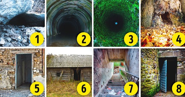 Psychological test from the photo where you are most afraid to enter