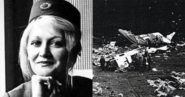 The plane crashed at an altitude of 10,000m, the flight attendant still survived spectacularly