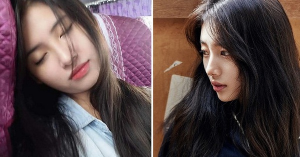 How is the sleeping female student who was once compared to the current “Suzy Vietnamese version”?