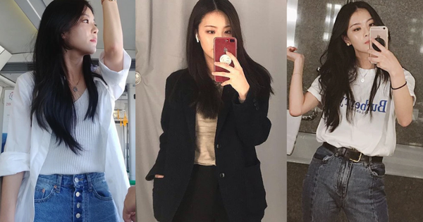 No need to be fussy, just buying basic clothes like her sister Rosé (BLACKPINK) is enough to enter the path of beautiful clothes.