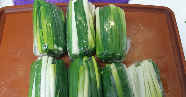 Green onions are good for the heart and prevent cancer, but they are easy to rot, experts guide 3 tips to keep green onions for 1 month and not rot