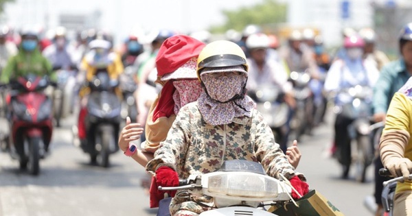 The North is hot and sunny, in some places over 36 degrees Celsius