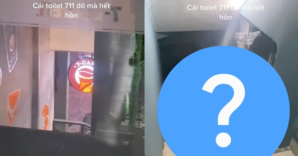 Bước vào toilet cửa hàng tiện lợi tại Việt Nam, cô gái 