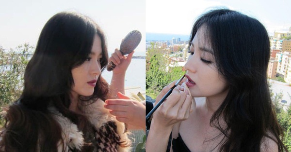 Looking at Song Hye Kyo’s behind-the-scenes photos from 12 years ago, you can understand why she was named a goddess