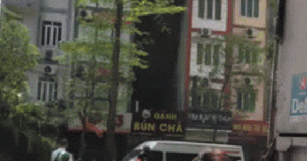 Burning bun cha restaurant, many diners ran away