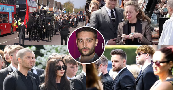 The Wanted carried the coffin to see off, the rival member of One Direction was present among the stars and hundreds of fans